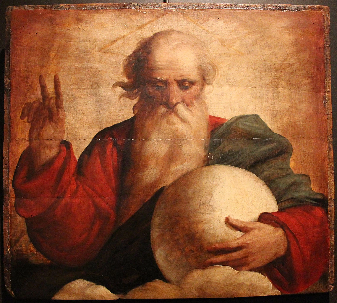 Dio Padre benedicente - Museo Diocesano, Genova